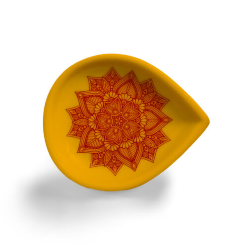 Ceramic Lamp Orange 01