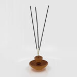 Clay Incense Stick Holder 3.5" for Buddha Statues and Other Religious Purpose