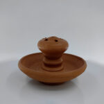 Clay Incense Stick Holder 3.5" for Buddha Statues and Other Religious Purpose