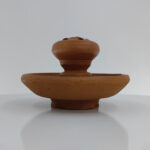 Clay Incense Stick Holder 3.5" for Buddha Statues and Other Religious Purpose