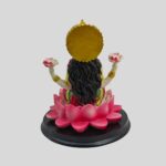 Lakshmi Statue 4.3 Inch Colorful Fiberglass - Goddess of Wealth & Prosperity