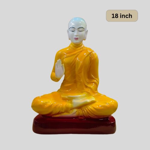 Fiberglass Yasodhara (Rahula Matha, Yasodara Devi) Painted 18 Inch Statue for Religious Purposes