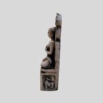 Sarnath Buddha Statue 4.5 Inch - Black and Gray