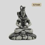 Dolomite Shiva Statue 5.7 Inch Black & Gray - The Destroyer and Transformer