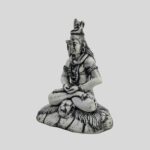 Dolomite Shiva Statue 5.7 Inch Black & Gray - The Destroyer and Transformer