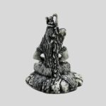 Dolomite Shiva Statue 5.7 Inch Black & Gray - The Destroyer and Transformer
