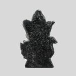 Vishnu Statue 5.5 Inch Black & Gray Granite - The Preserver of the Universe