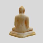Vitarka Mudra Buddha Statue 2.9 Inch - Yellow and Brown